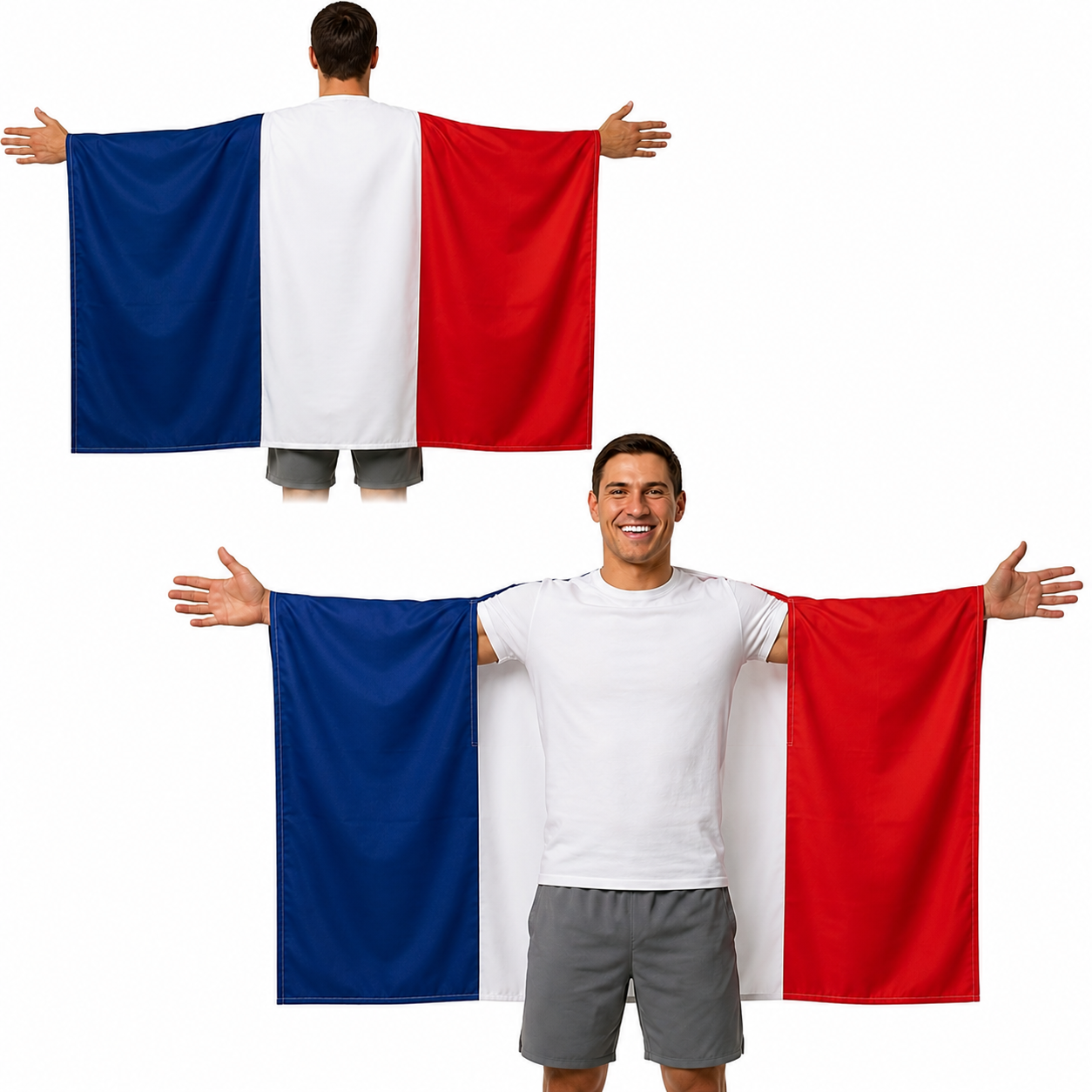 France Flag Cape