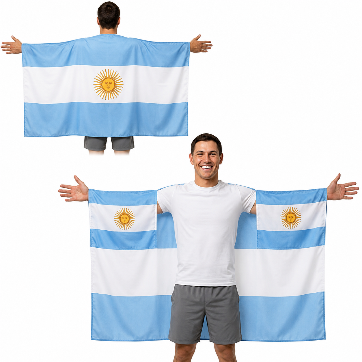 Argentina Flag Cape