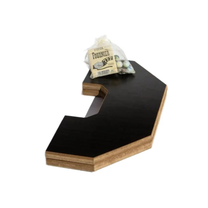 Folded Jackaroo board with a bag of marbles and playing cards