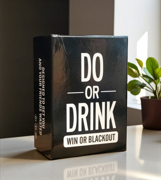 DO OR DRINK Win or Blackout card game box
