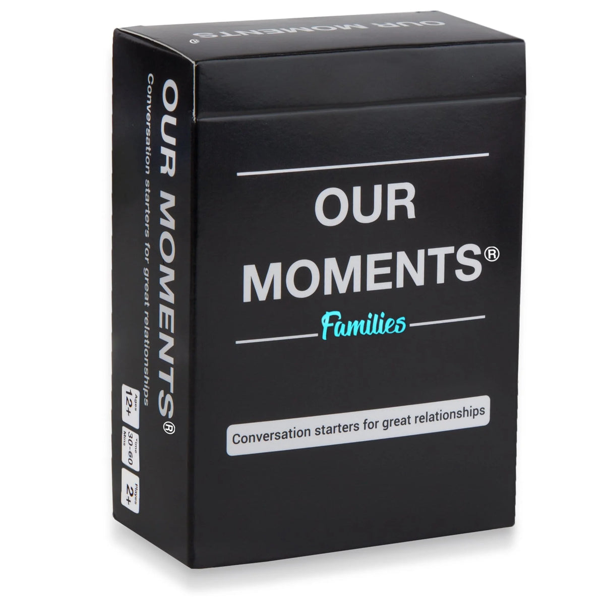 OUR MOMENTS Families conversation starter card box
