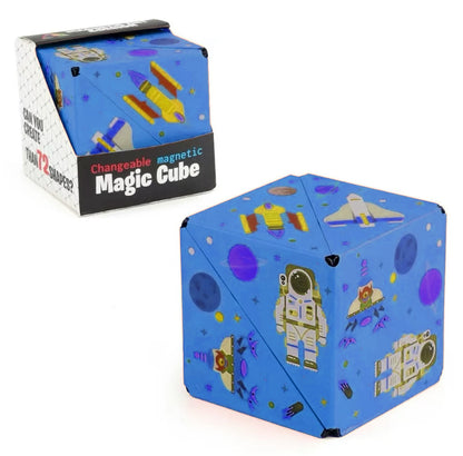 Magic Shape Shifting Magnetic Cube (CHOOSE A 3rd CUBE FOR FREE)
