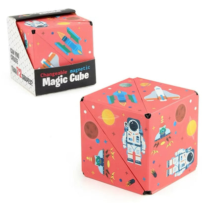 Magic Shape Shifting Magnetic Cube (CHOOSE A 3rd CUBE FOR FREE)