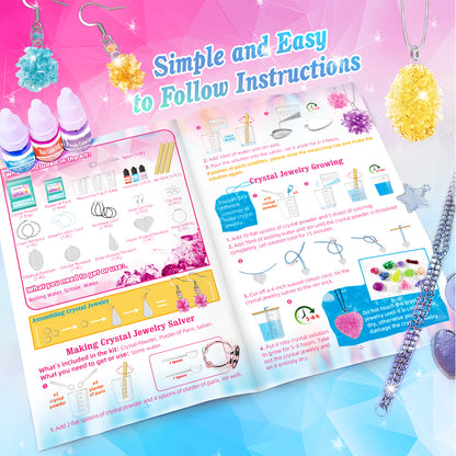 Crystal-Growing Jewelry STEM Kit