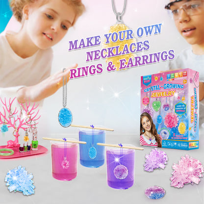 Crystal-Growing Jewelry STEM Kit