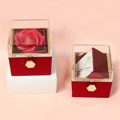Eternal Rose Surprise Jewelry Box