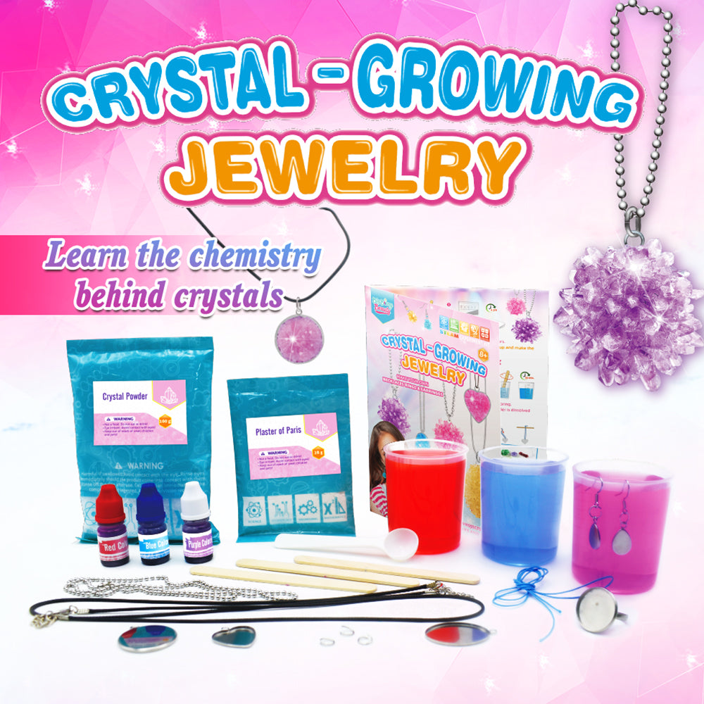 Crystal-Growing Jewelry STEM Kit