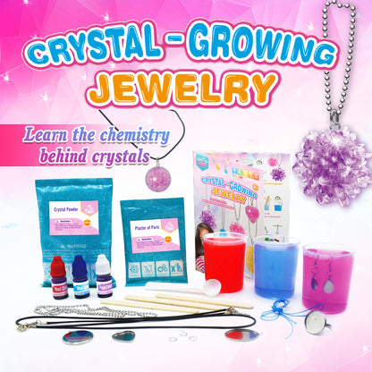 Crystal-Growing Jewelry STEM Kit