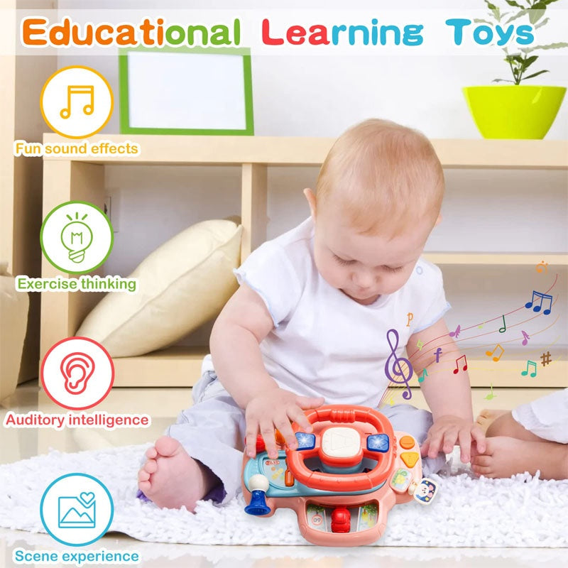 Interactive Baby Steering Wheel