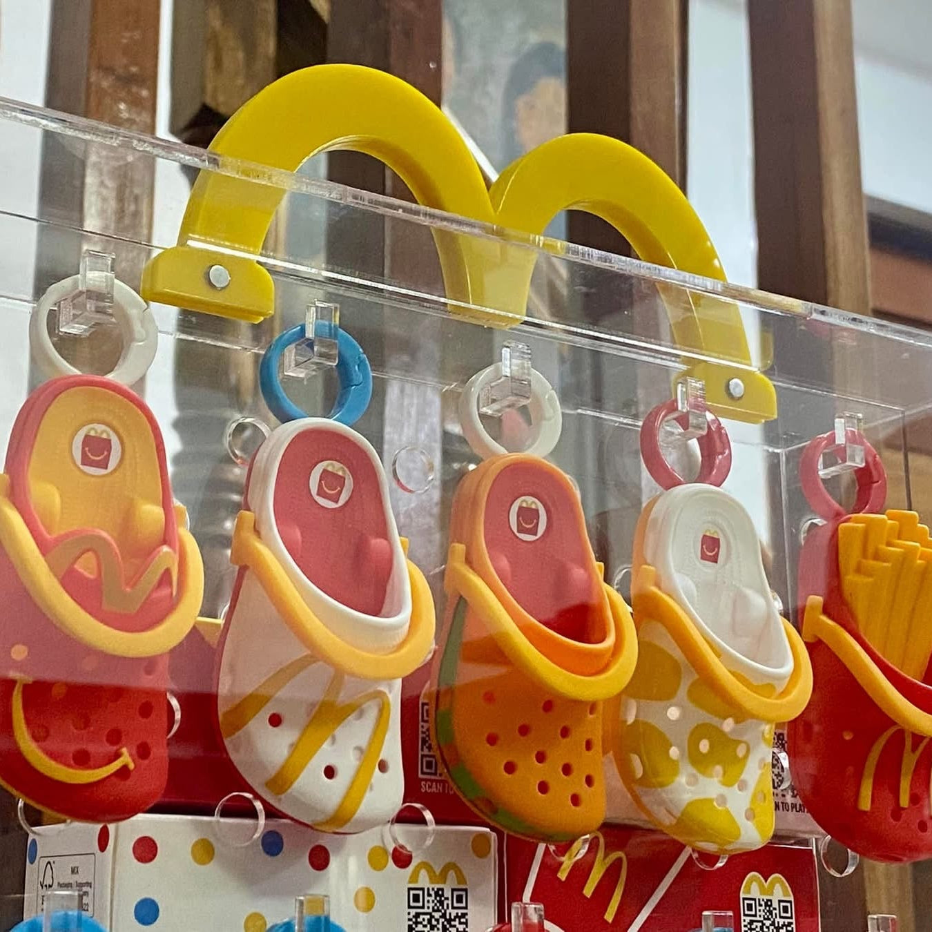 Mcdonalds x Crocs Plexiglass Display Case
