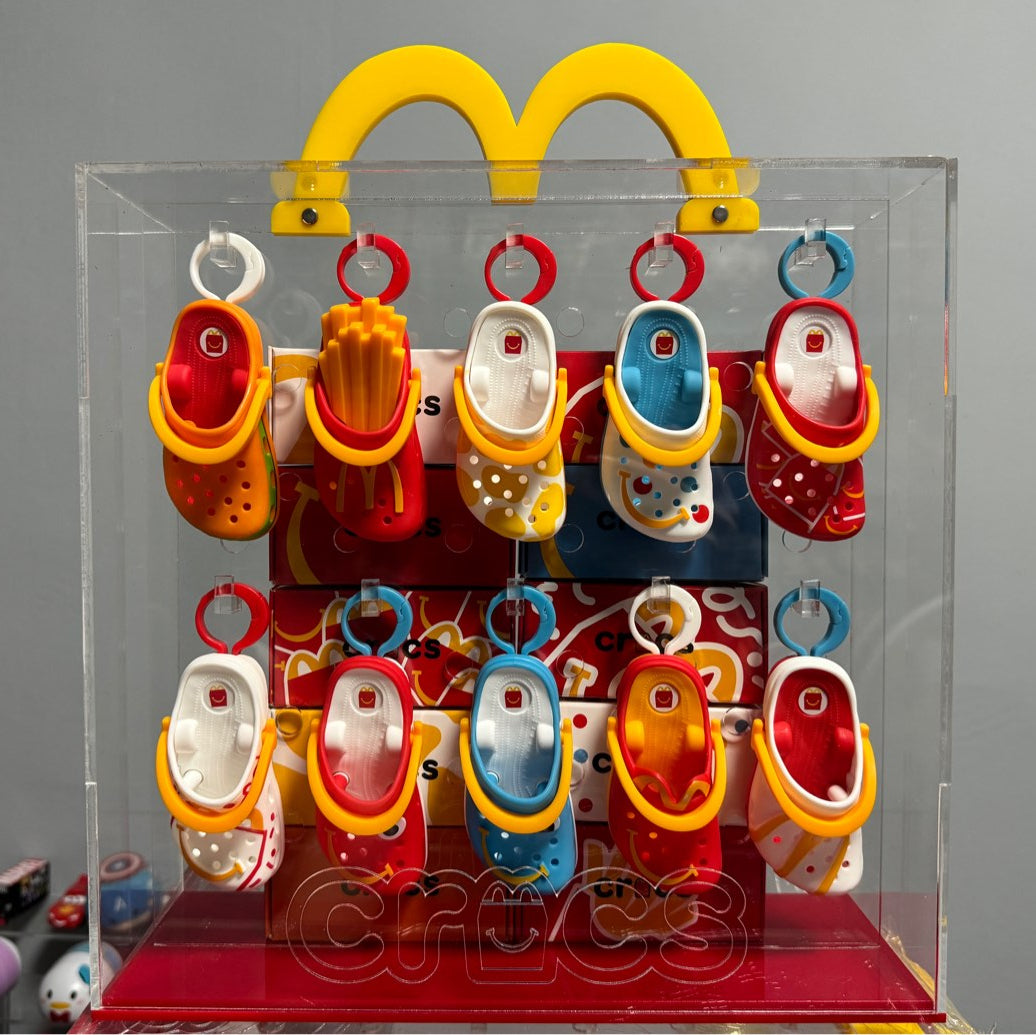 Mcdonalds x Crocs Plexiglass Display Case