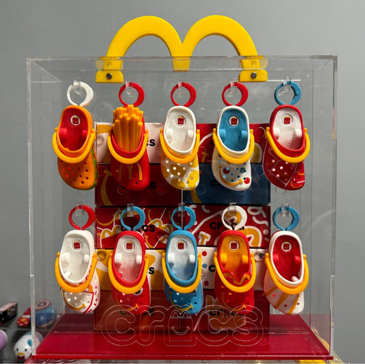 Mcdonalds x Crocs Plexiglass Display Case