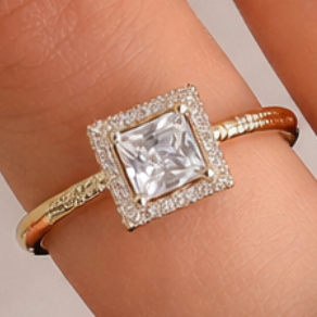 Cute Heart Ring (Adjustable Size)