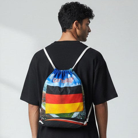 Germany Drawstring Fan Backpack