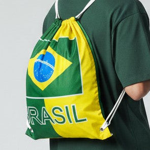 Brazil Drawstring Fan Backpack
