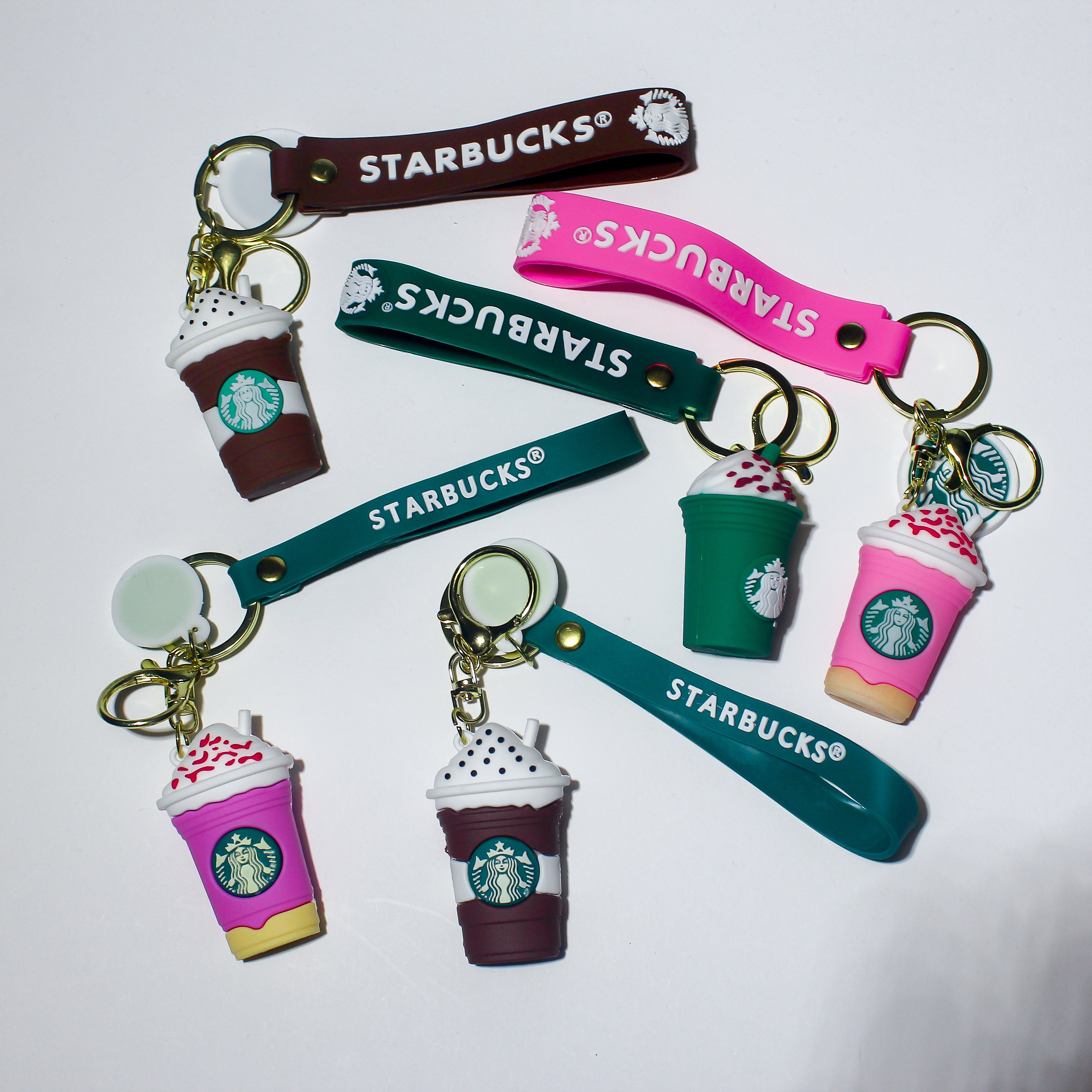 3D Starbucks Cup Keychain