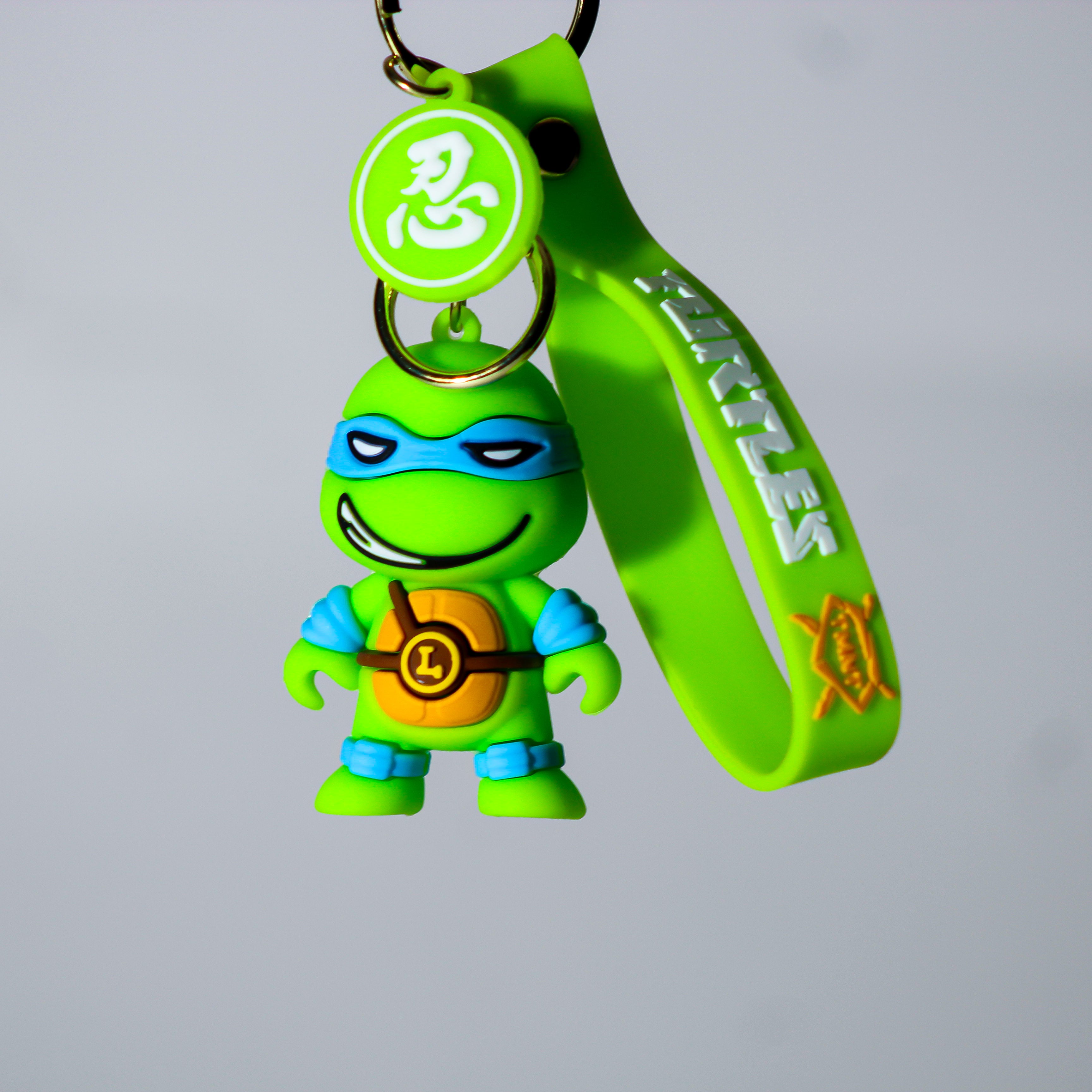 3D Ninja Turtles Keychain