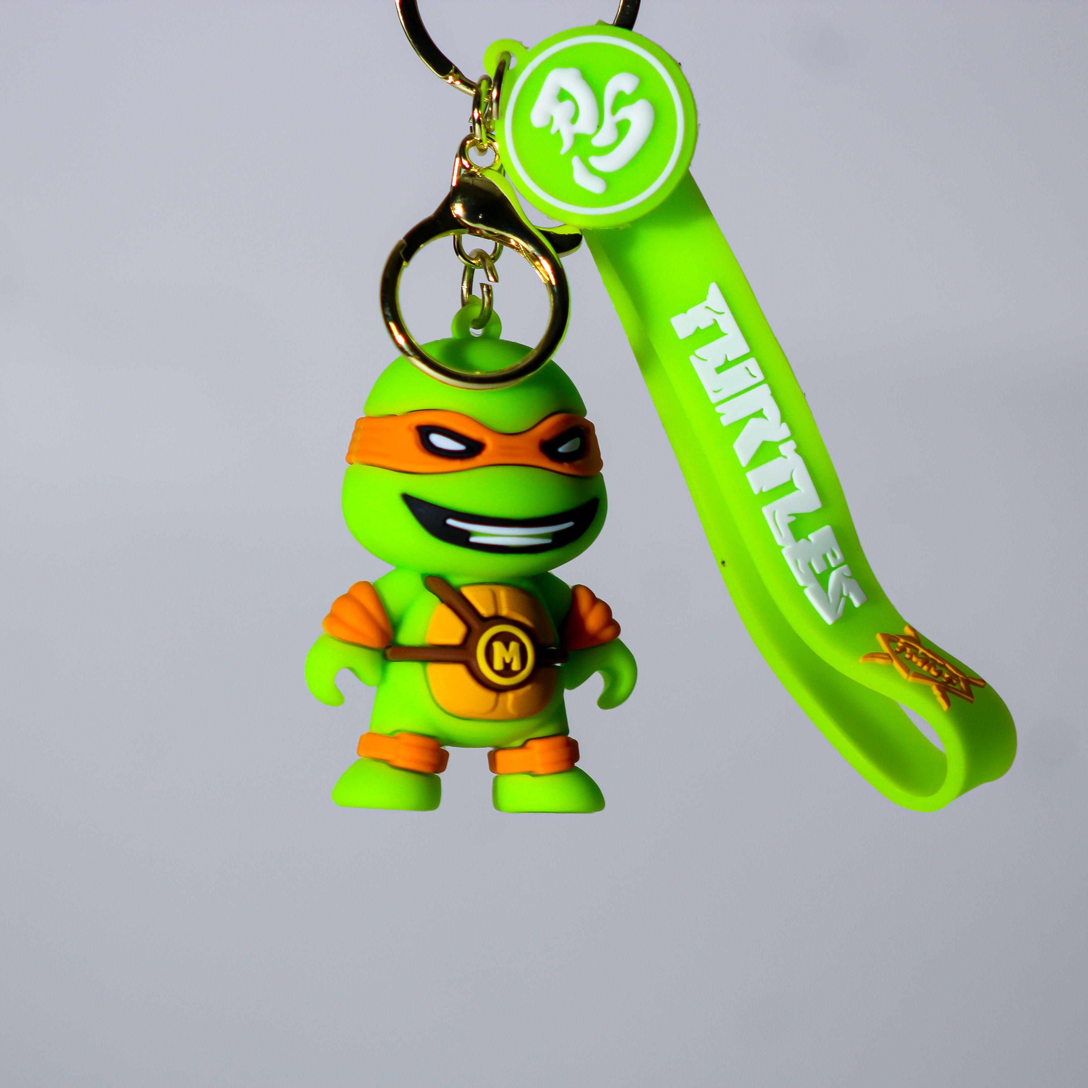 3D Ninja Turtles Keychain