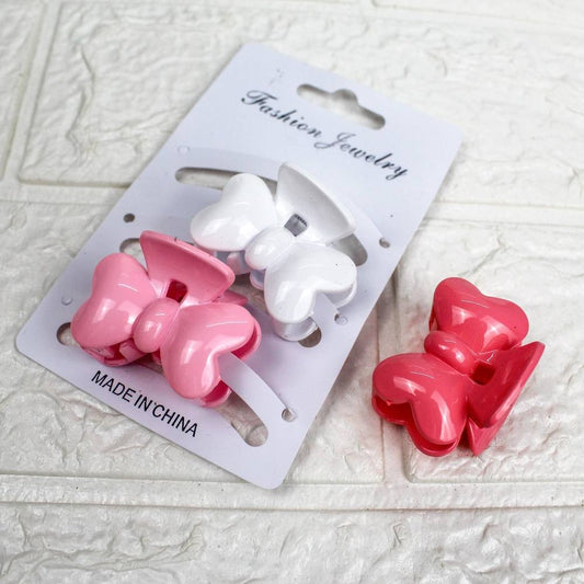 Cute Tie Hair Clips 3-Pack