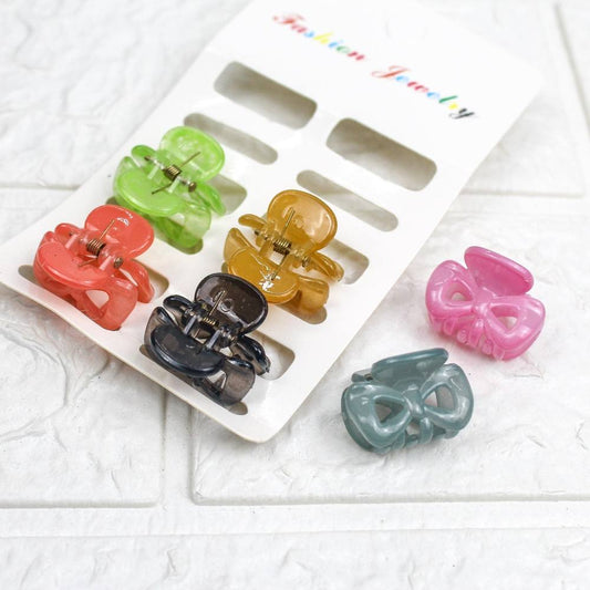 Summer Tie Hair Clips 6-Pack