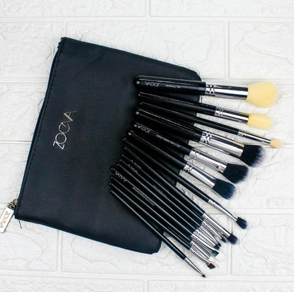 Complete Face and Eye Brushes Set 15-Pack