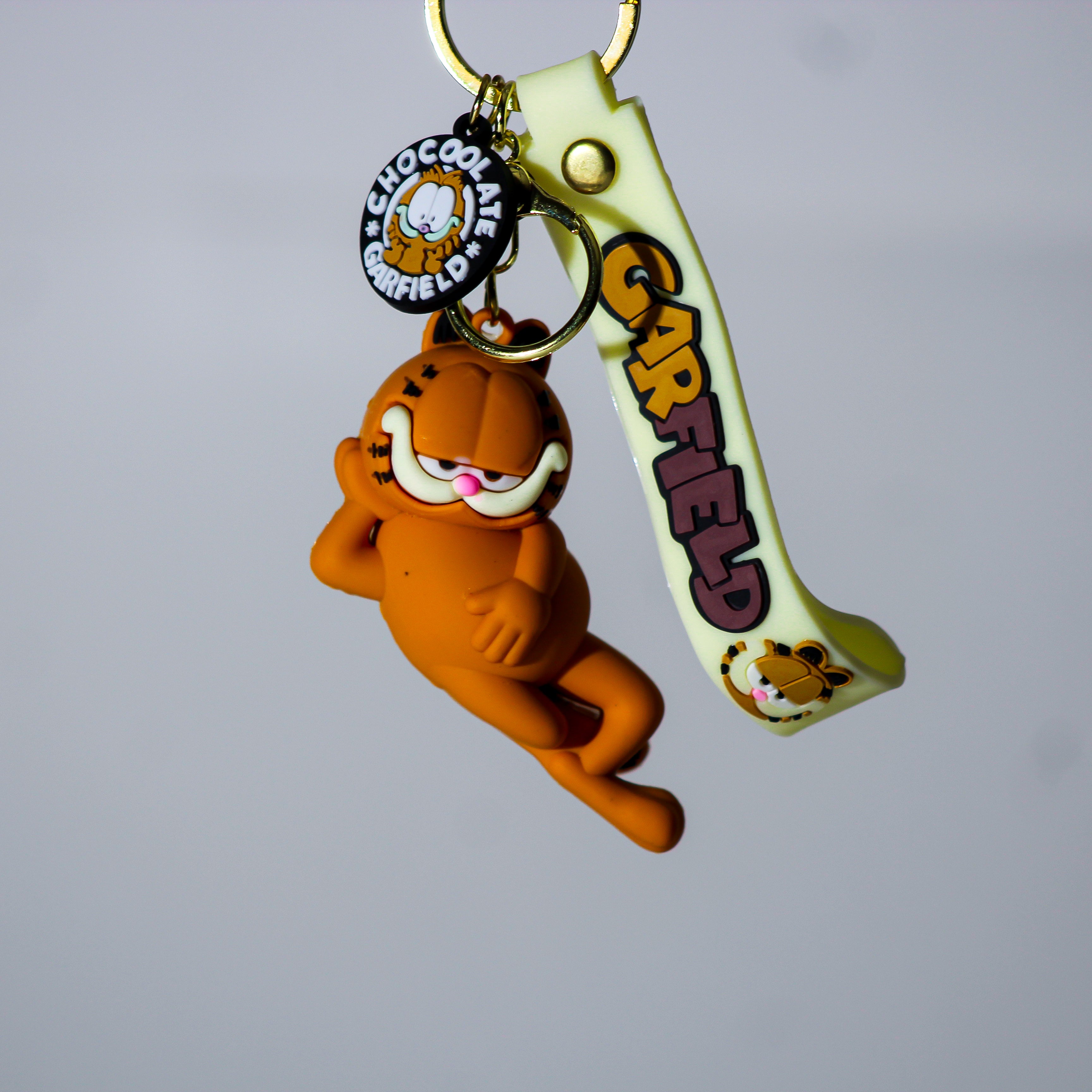 3D Garfield Keychain