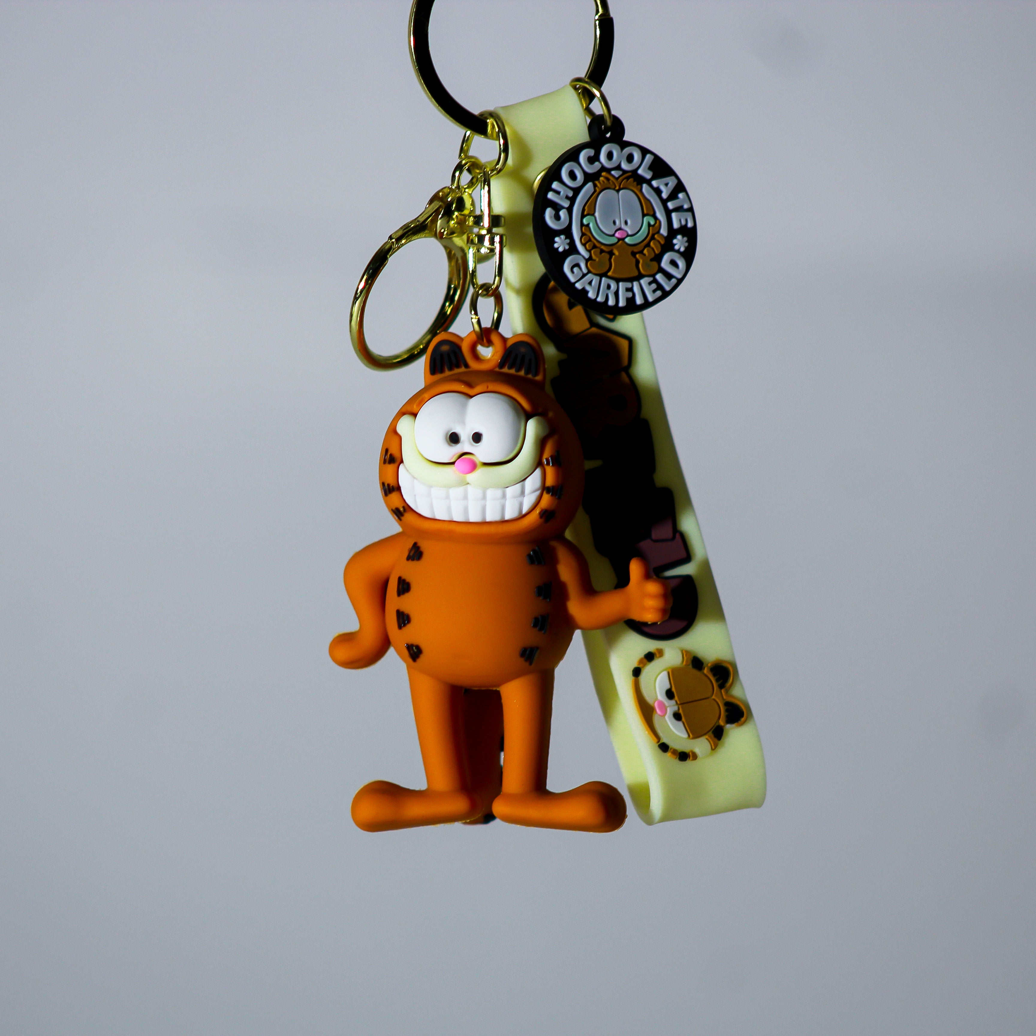 3D Garfield Keychain