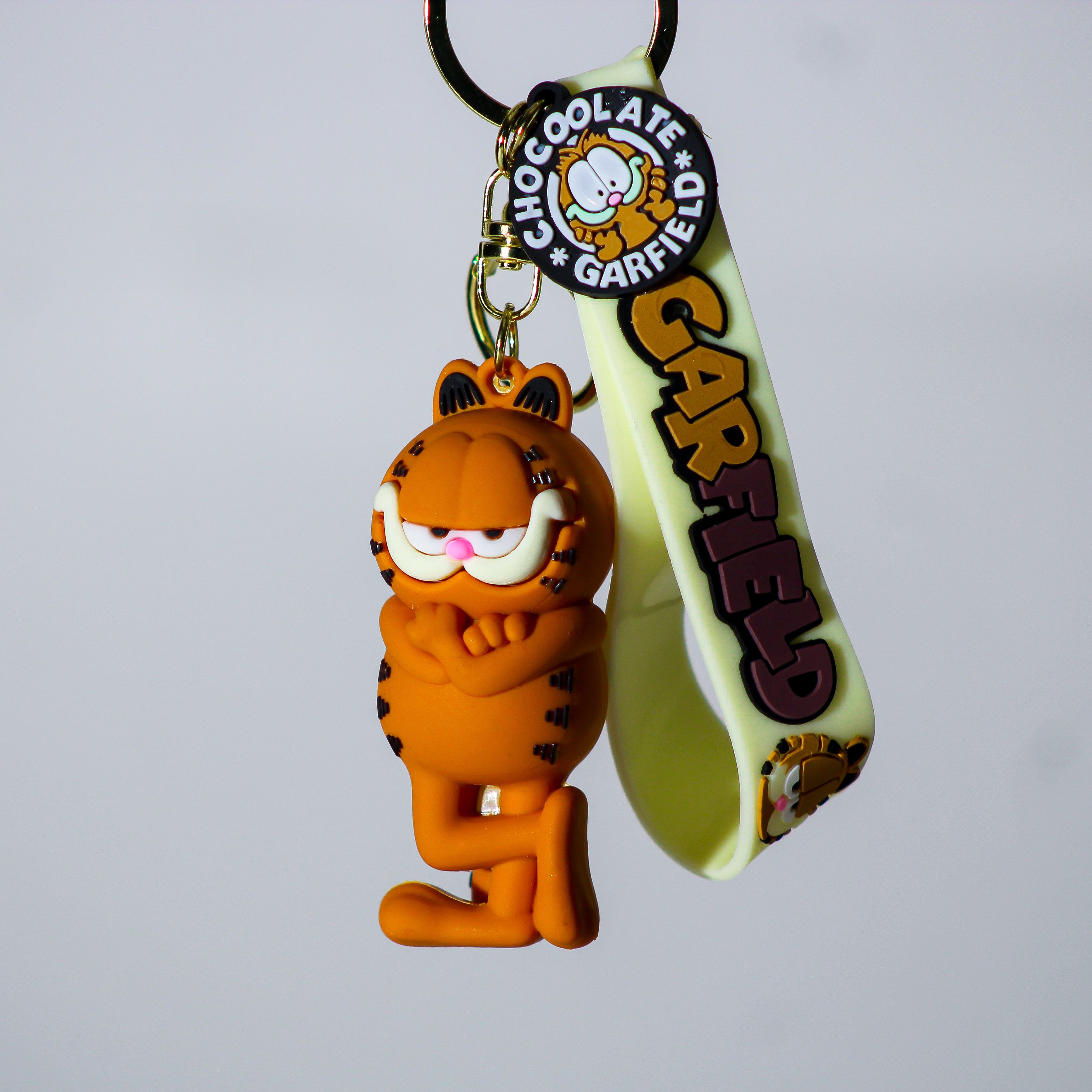 3D Garfield Keychain