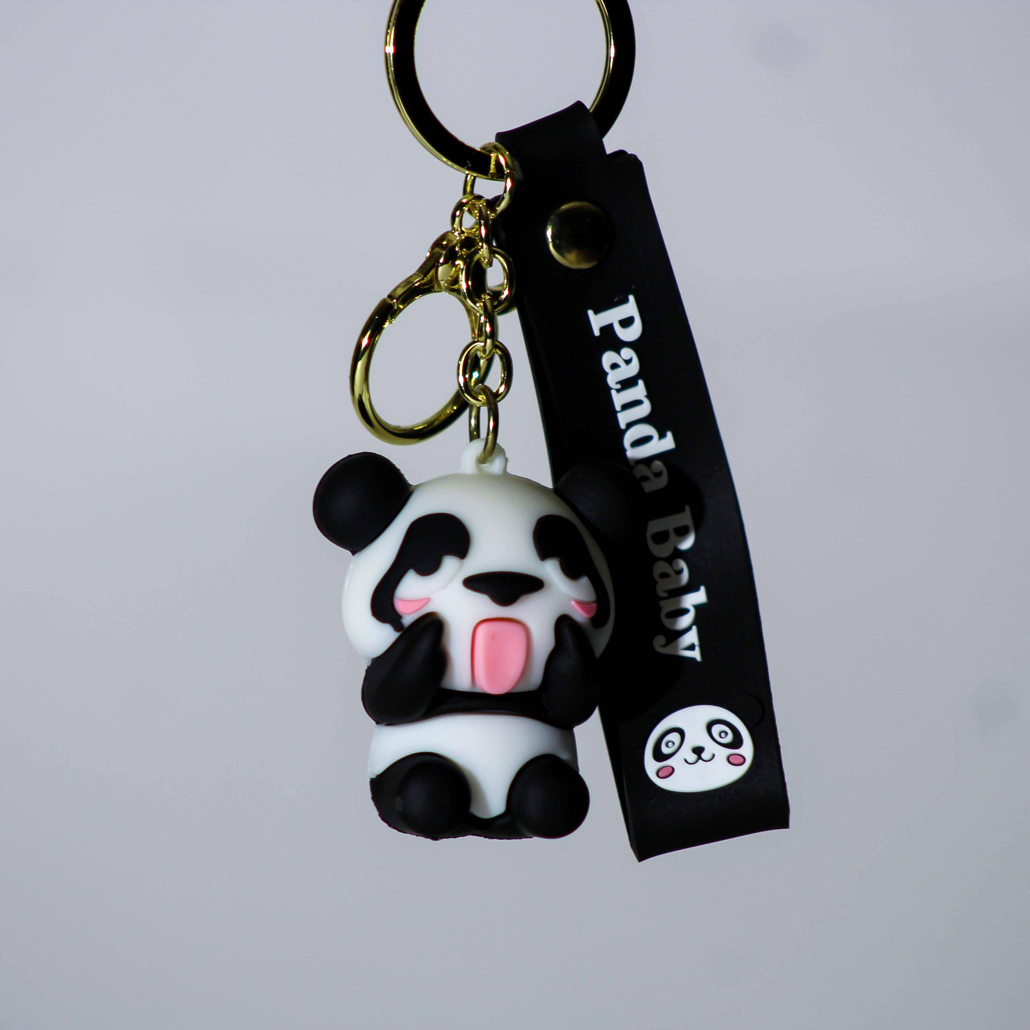 3D Cute Panda Keychain (Out Of Stock)