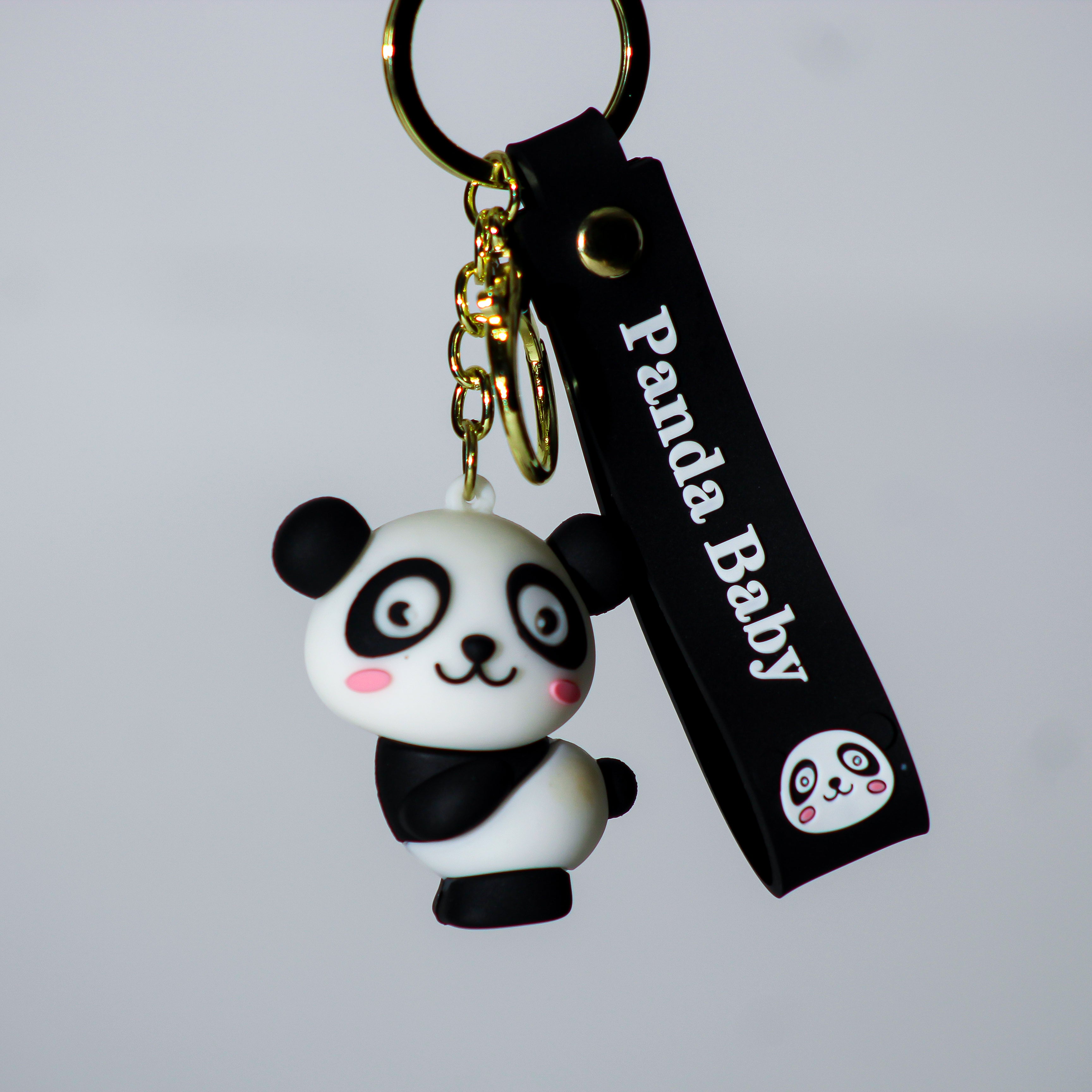 3D Cute Panda Keychain (Out Of Stock)