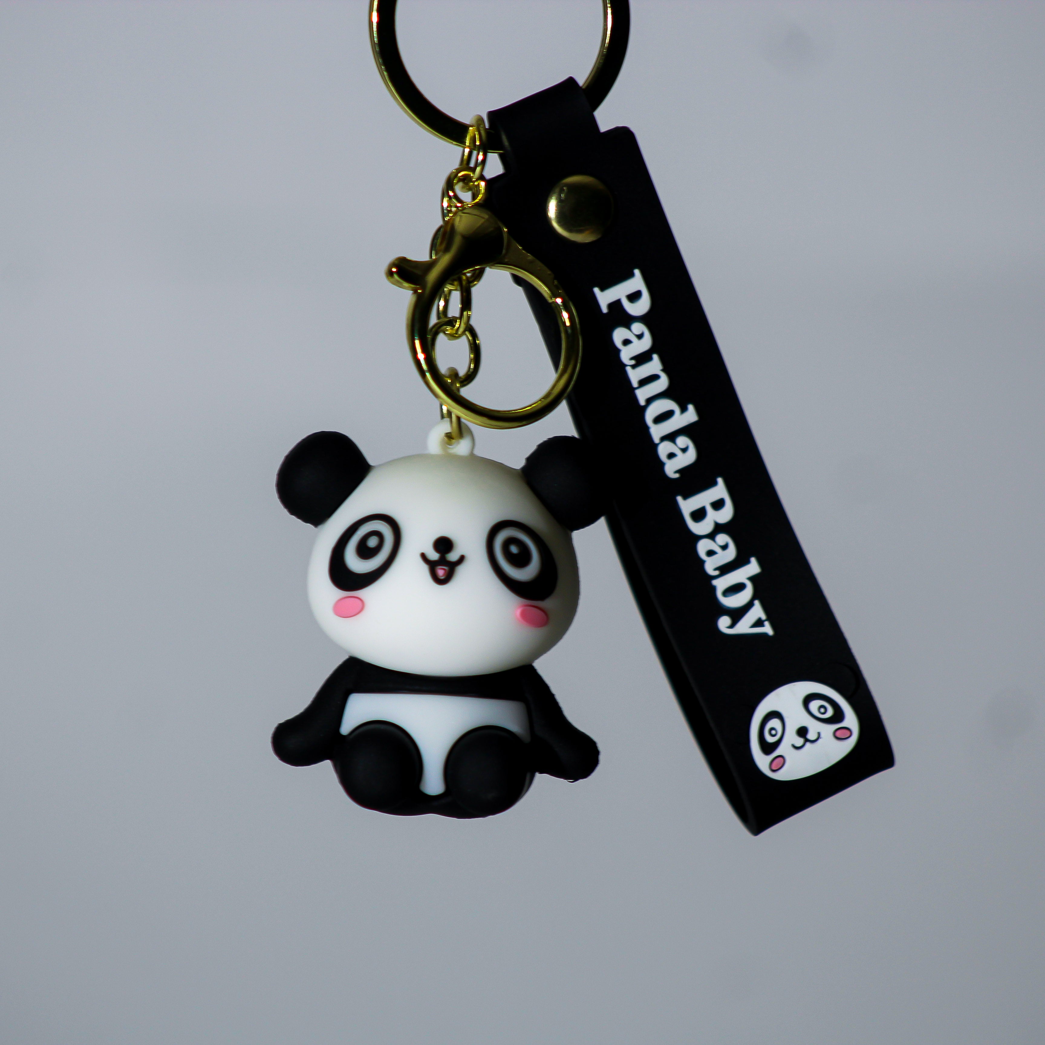 3D Cute Panda Keychain (Out Of Stock)