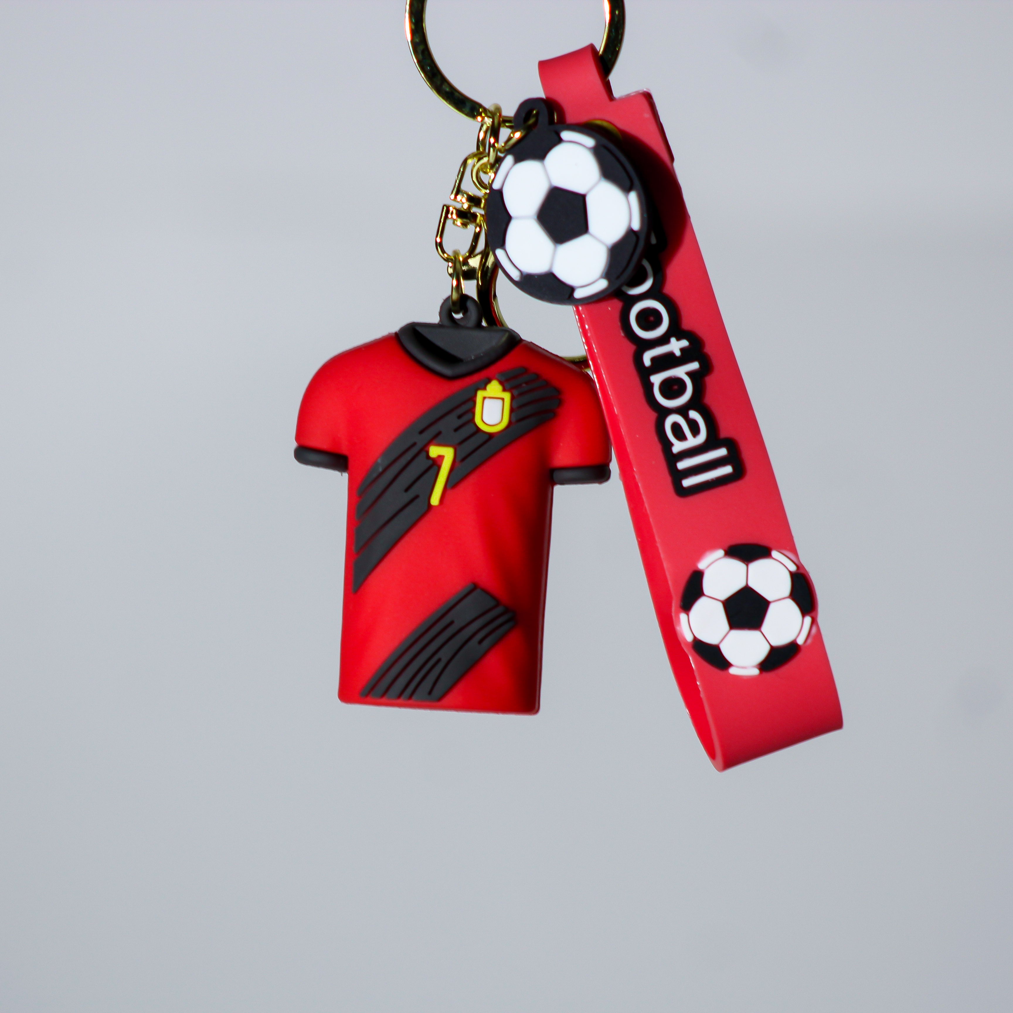 3D Football Tshirt Keychain