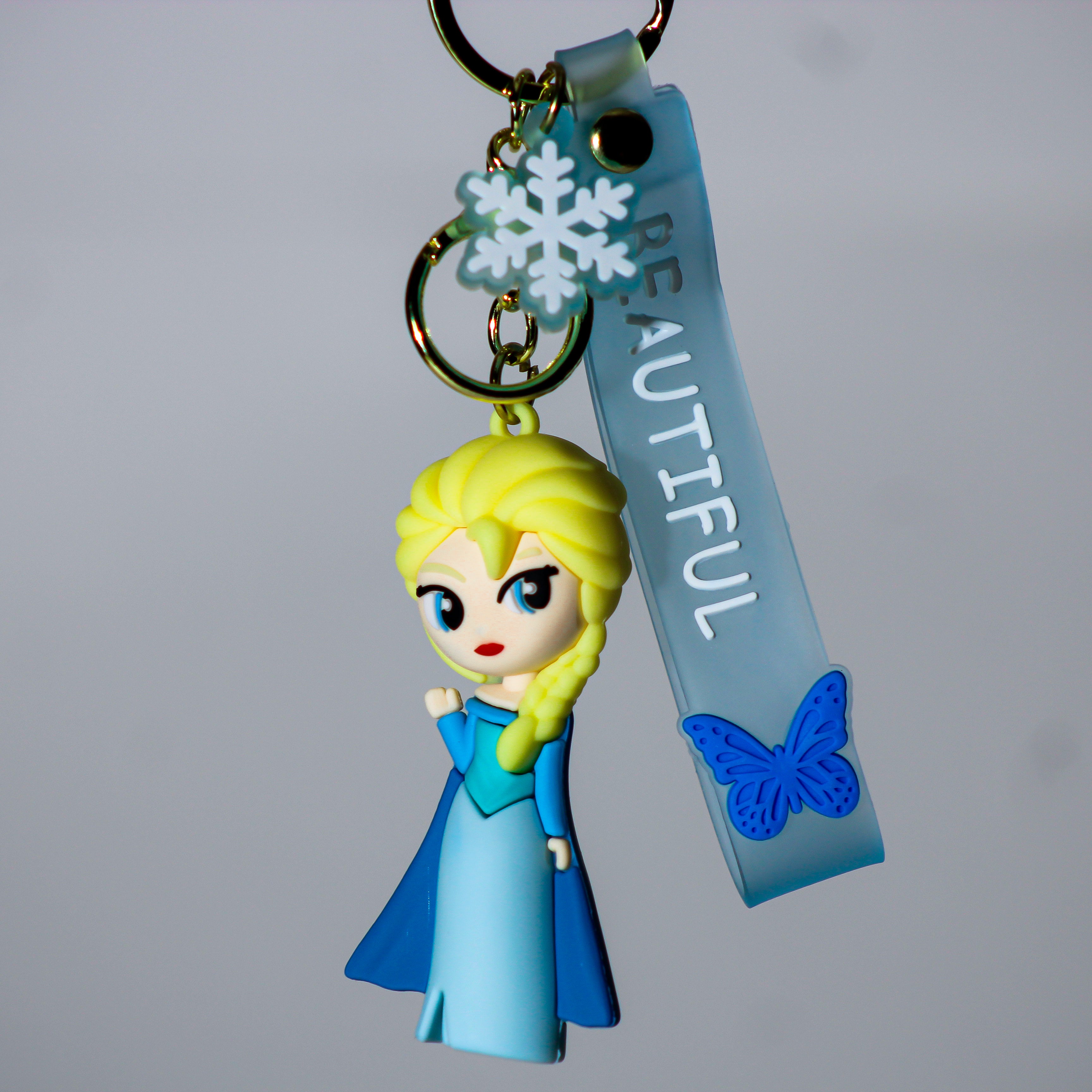 3D Disney Princess Keychain