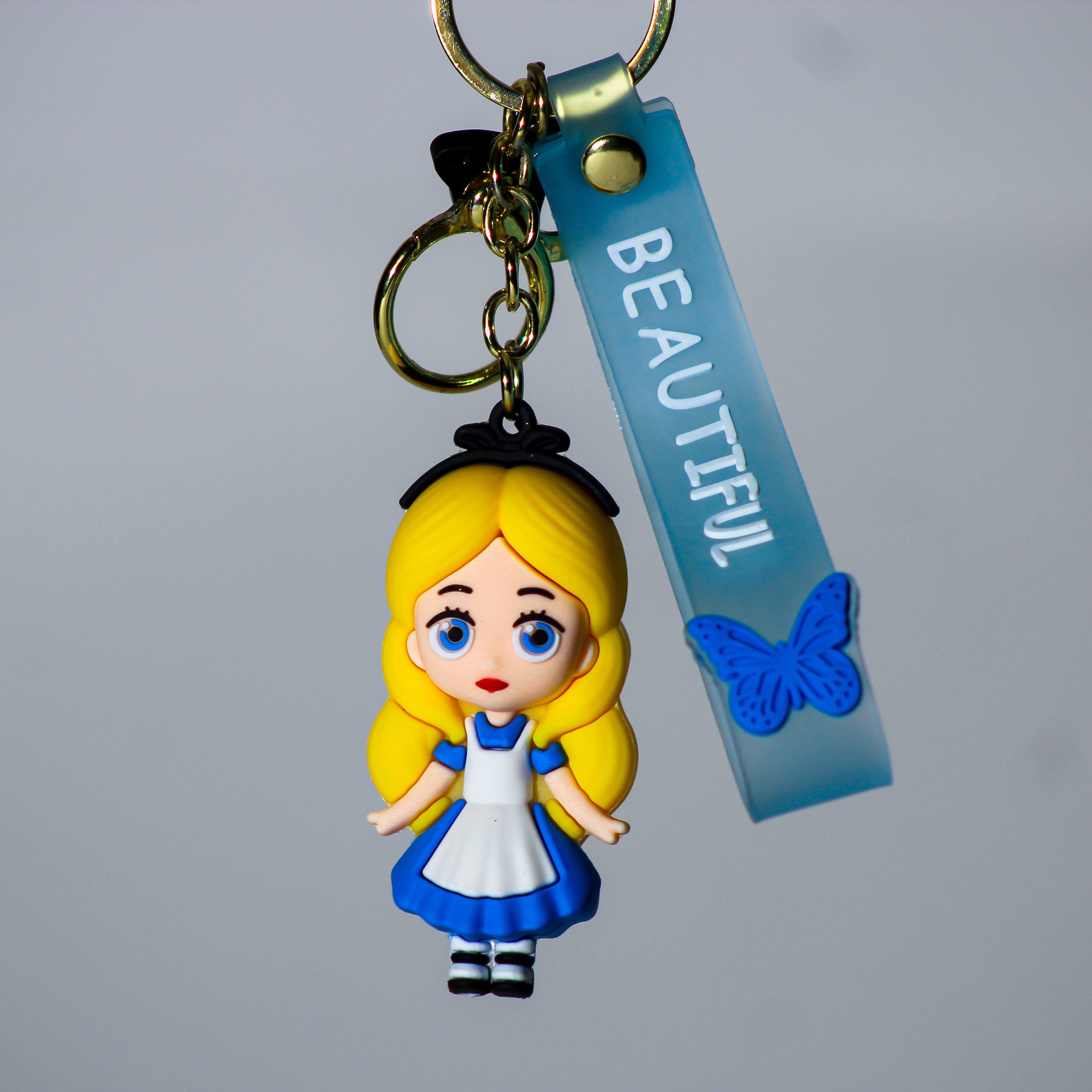 3D Disney Princess Keychain