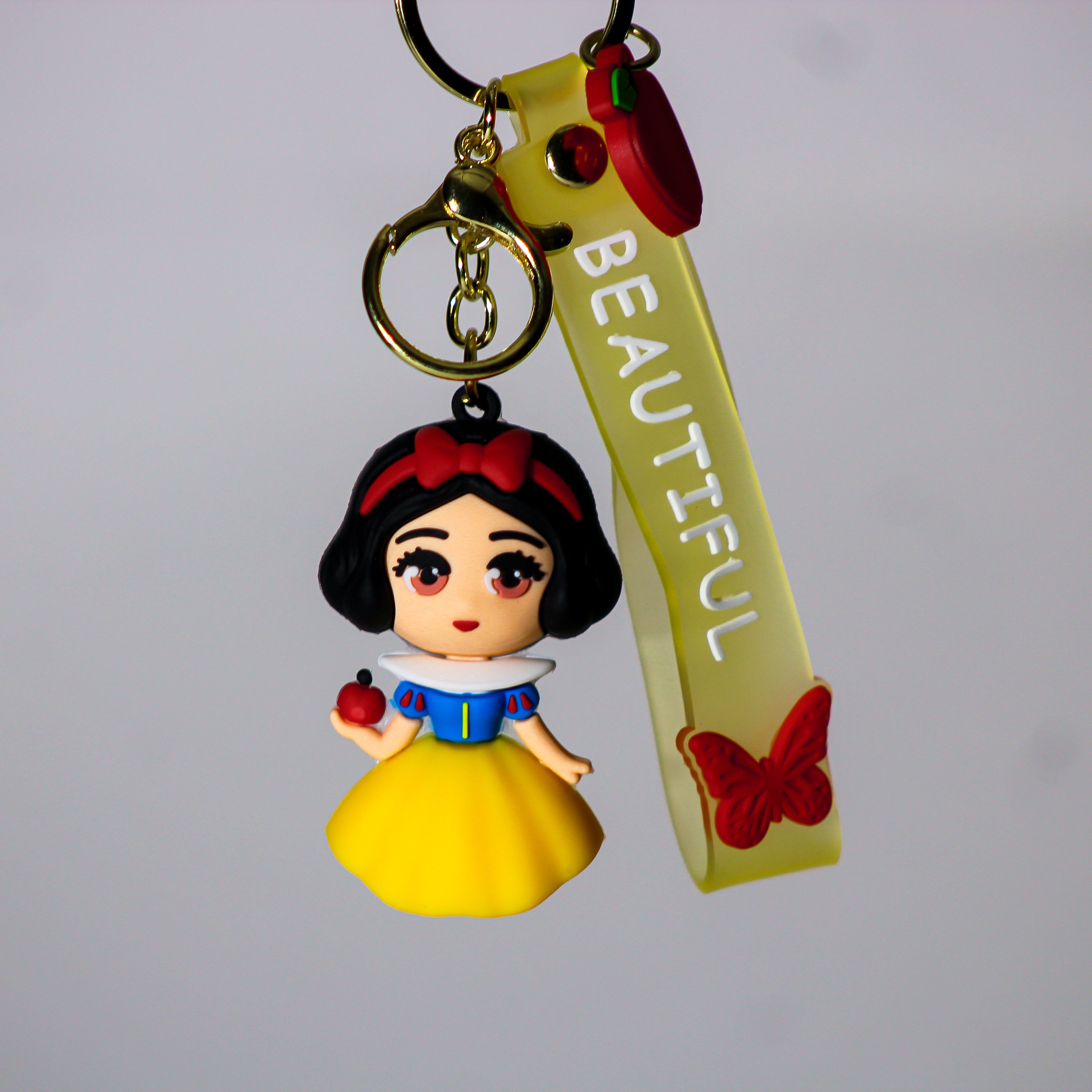 3D Disney Princess Keychain