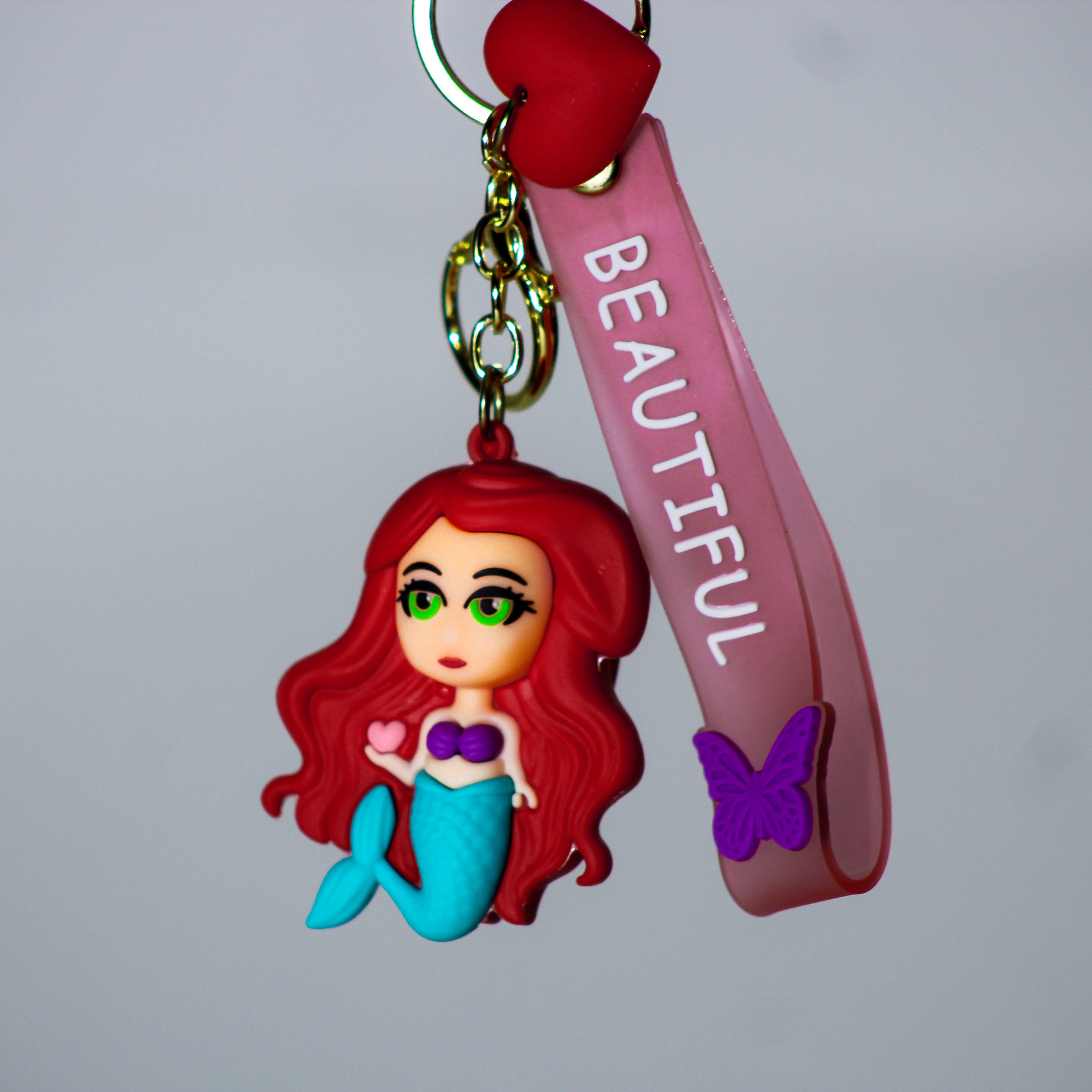 3D Disney Princess Keychain