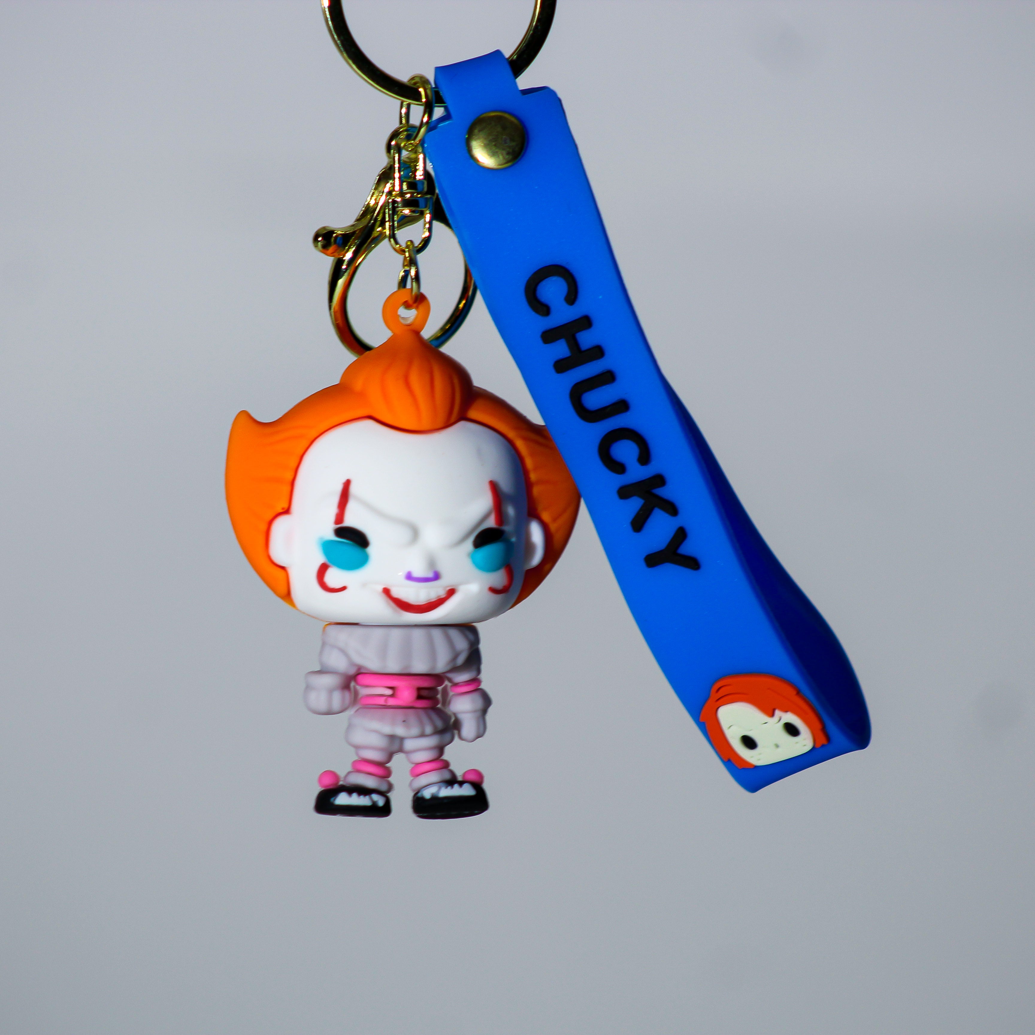 3D Horror Movie Keychain