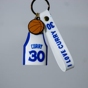 3D NBA Jersey Keychain