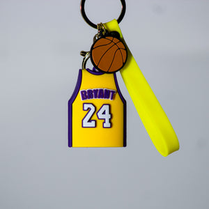 3D NBA Jersey Keychain