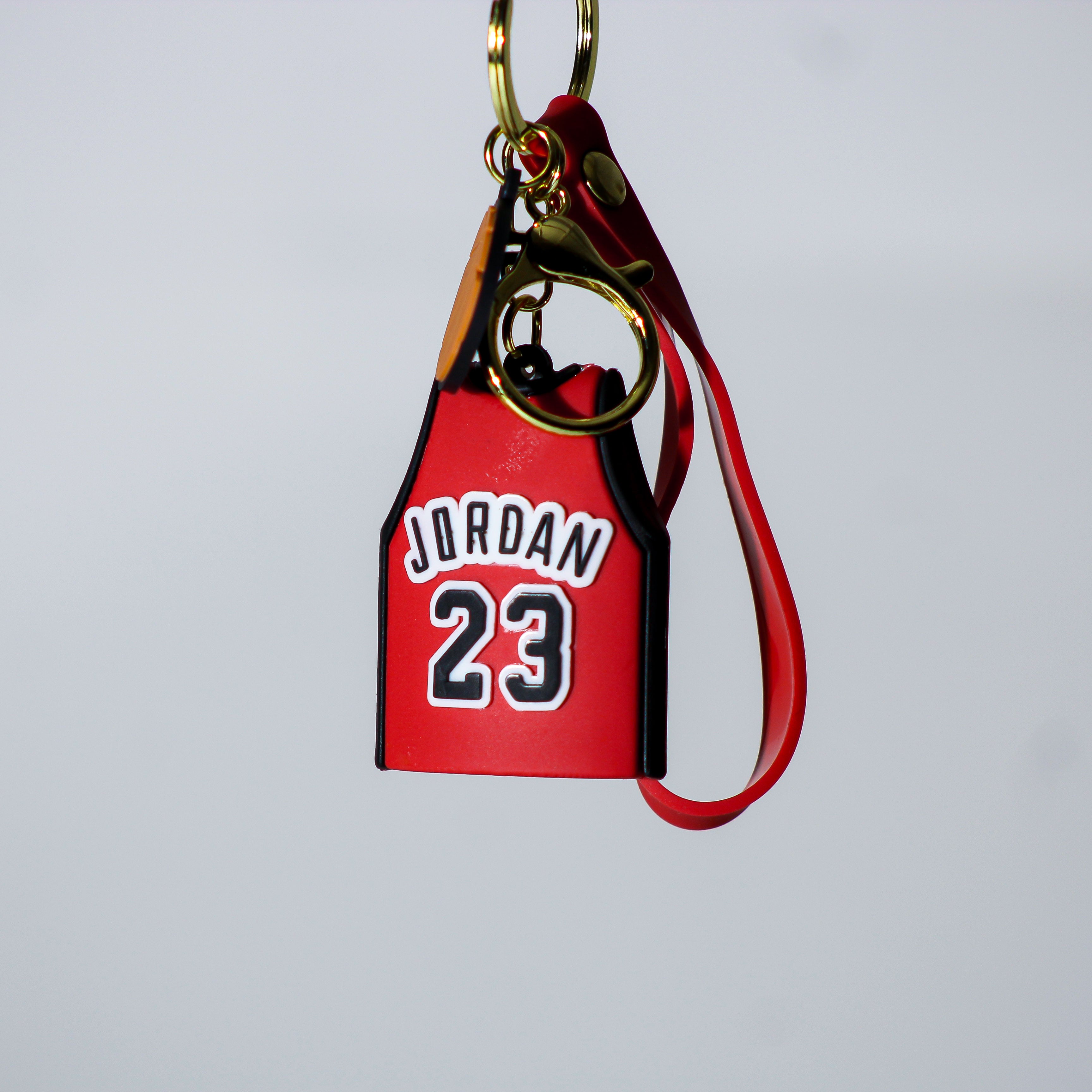 3D NBA Jersey Keychain