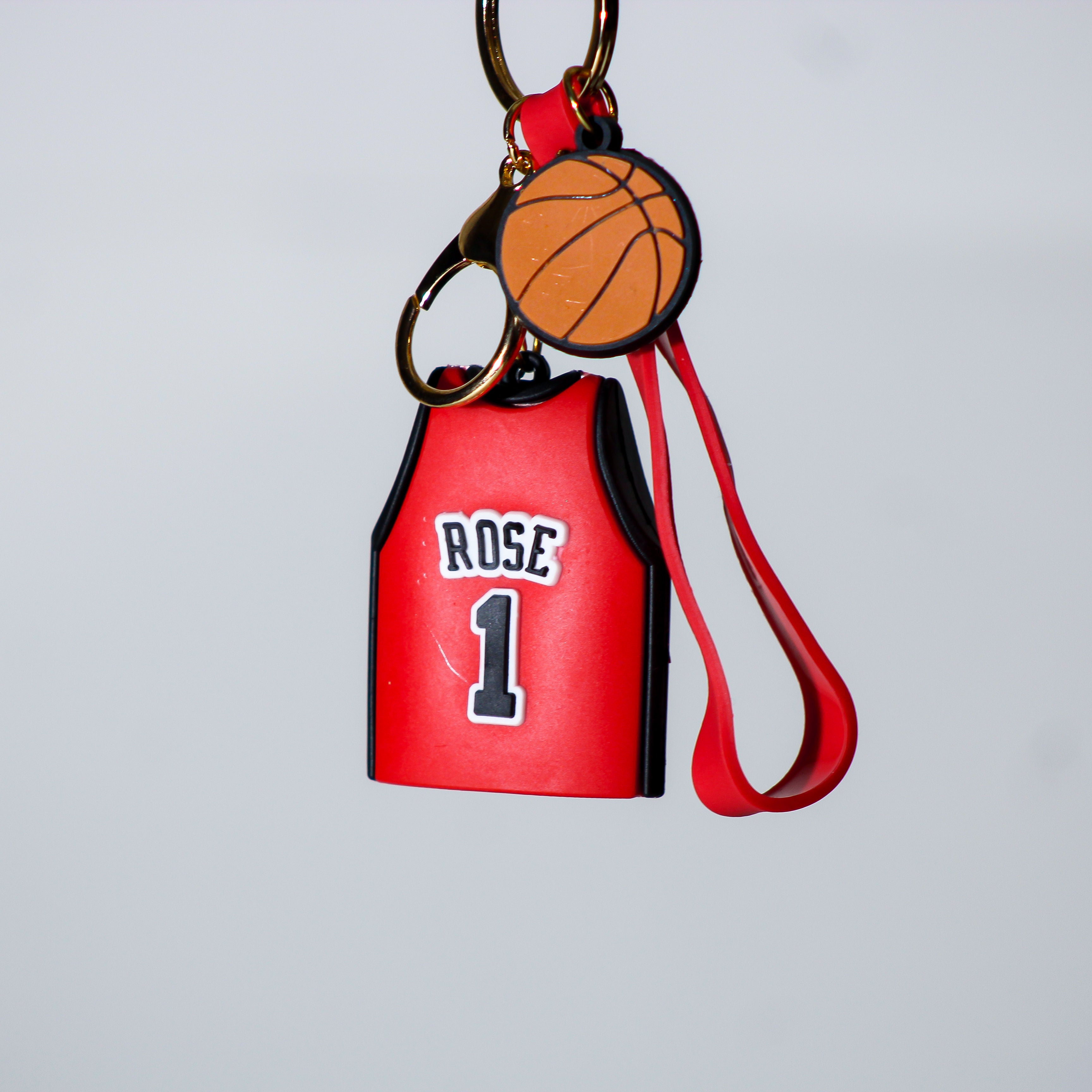 3D NBA Jersey Keychain