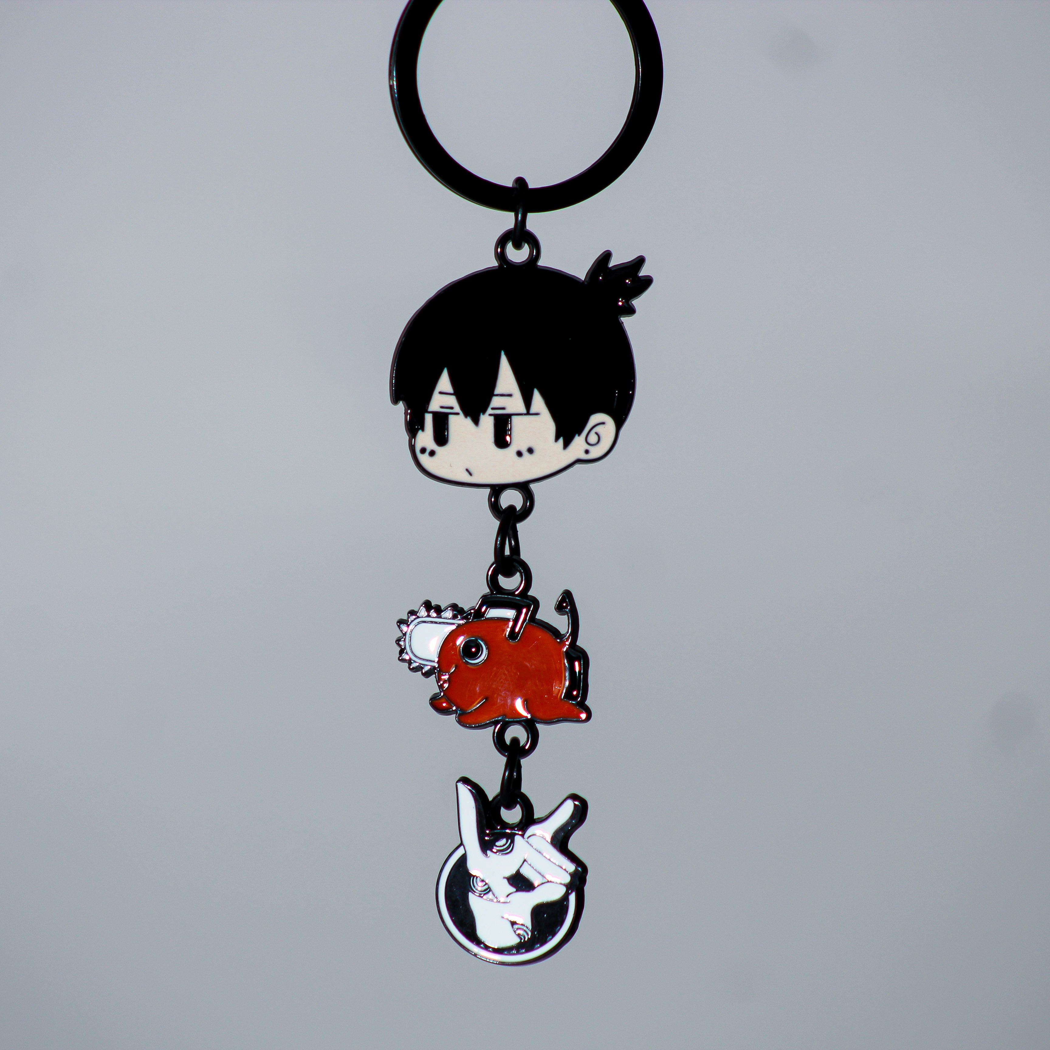 2D Chainsaw Man Keychain