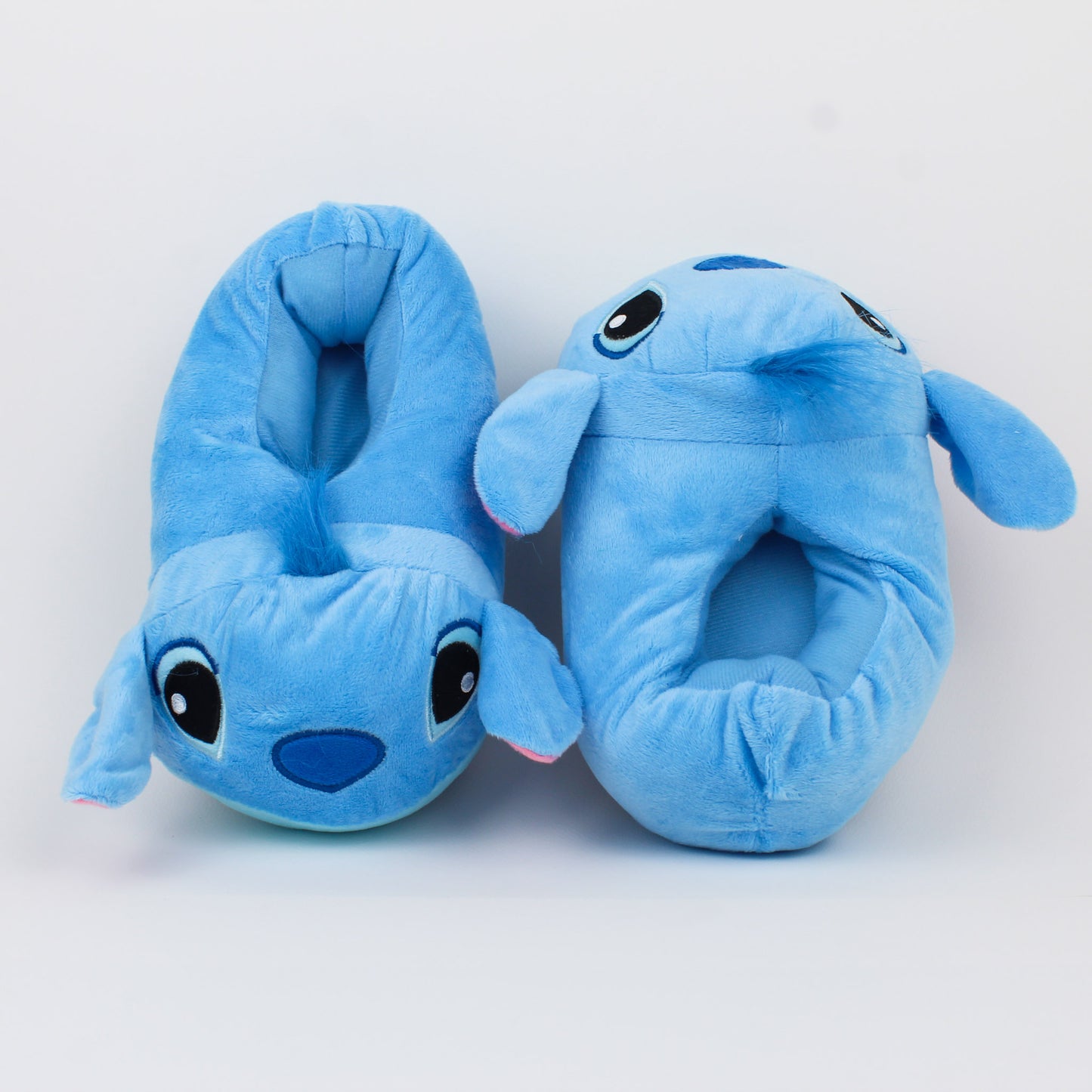 Stitch Plush Cotton Slippers