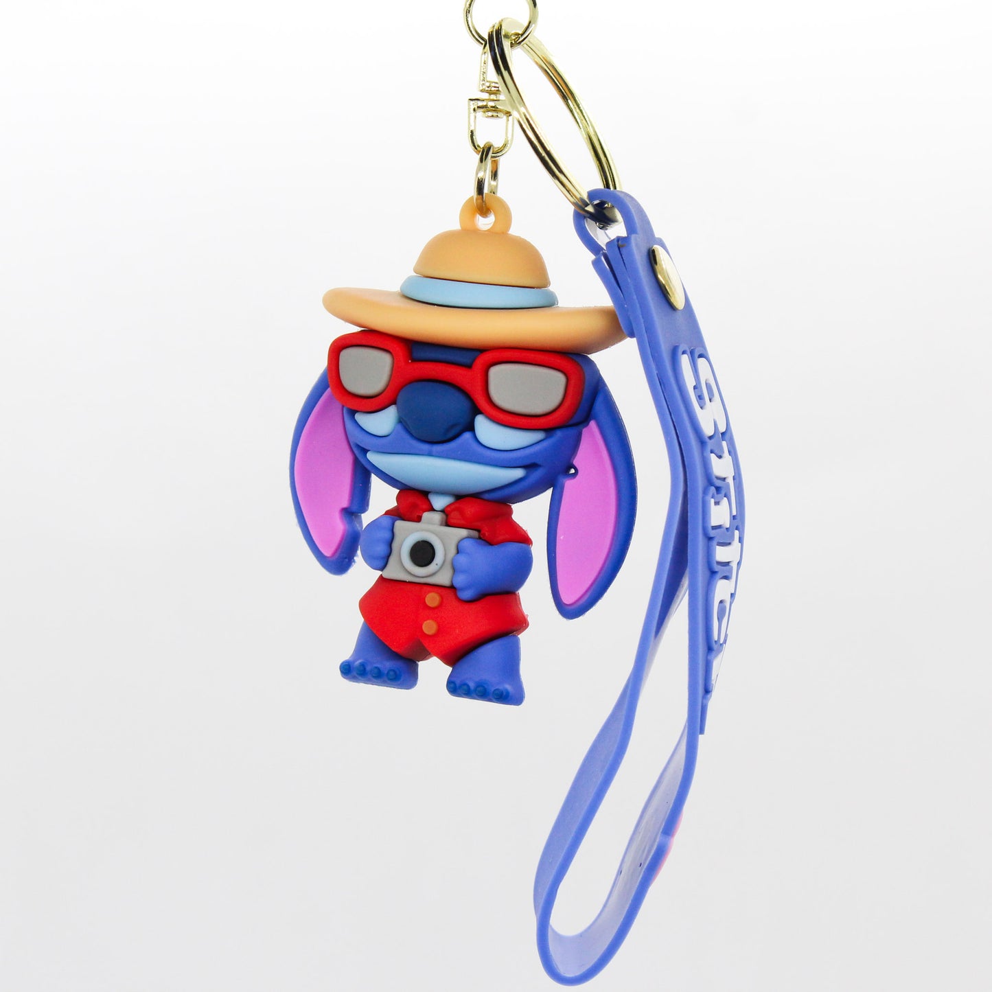 3D Tourist Stitch Keychain