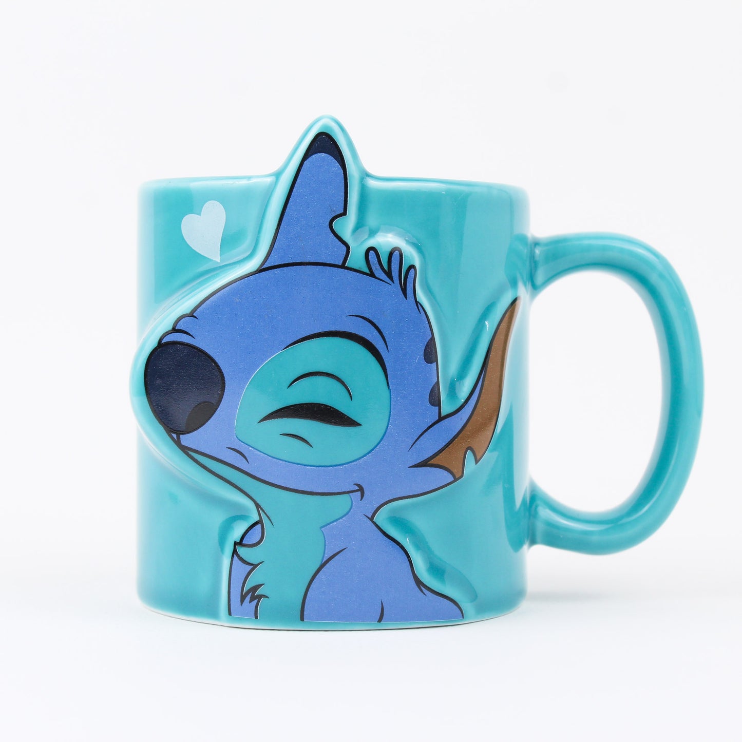 Stitch and Angel Glass Mug Set x2