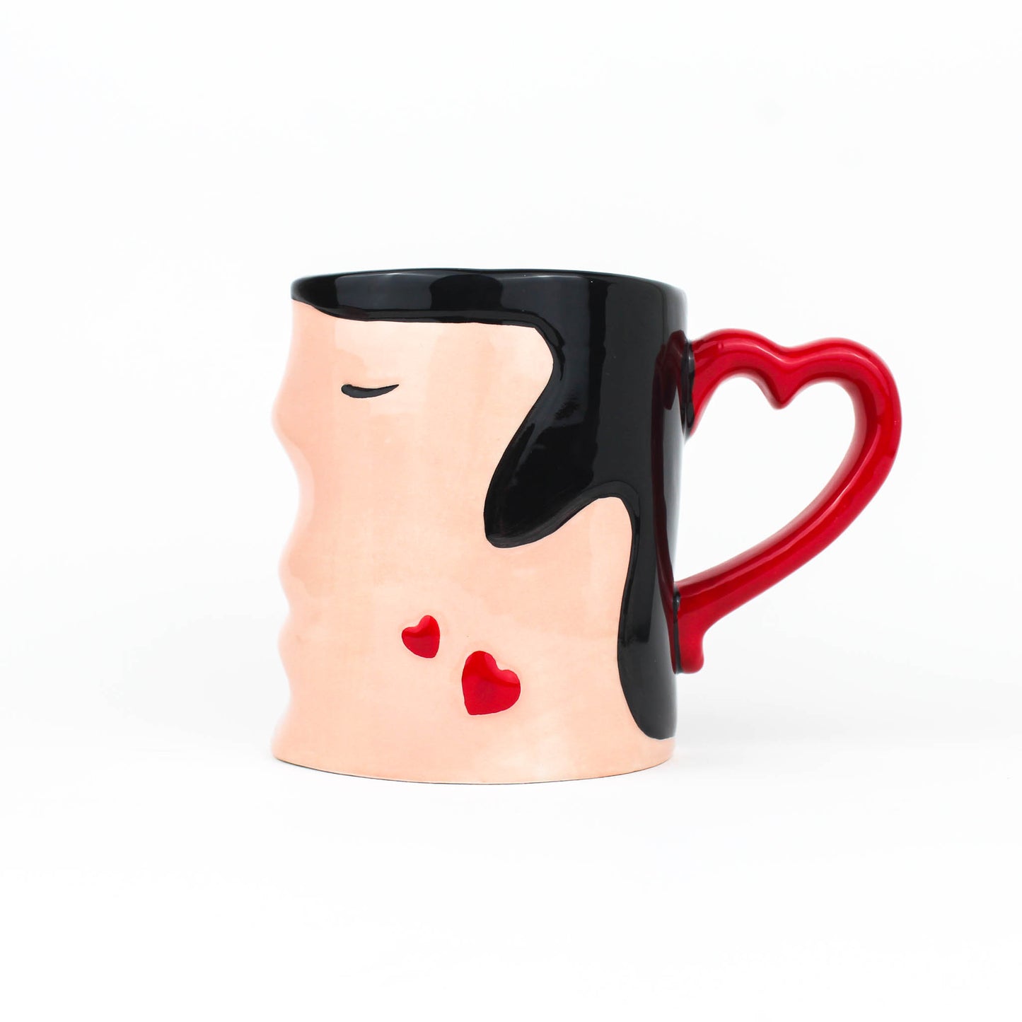 2pcs Couples Kiss Mugs Set