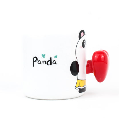 Cute Panda & Bear Love Mug