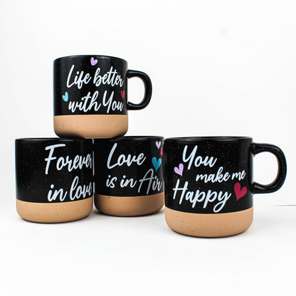 Black Love Quote Mug