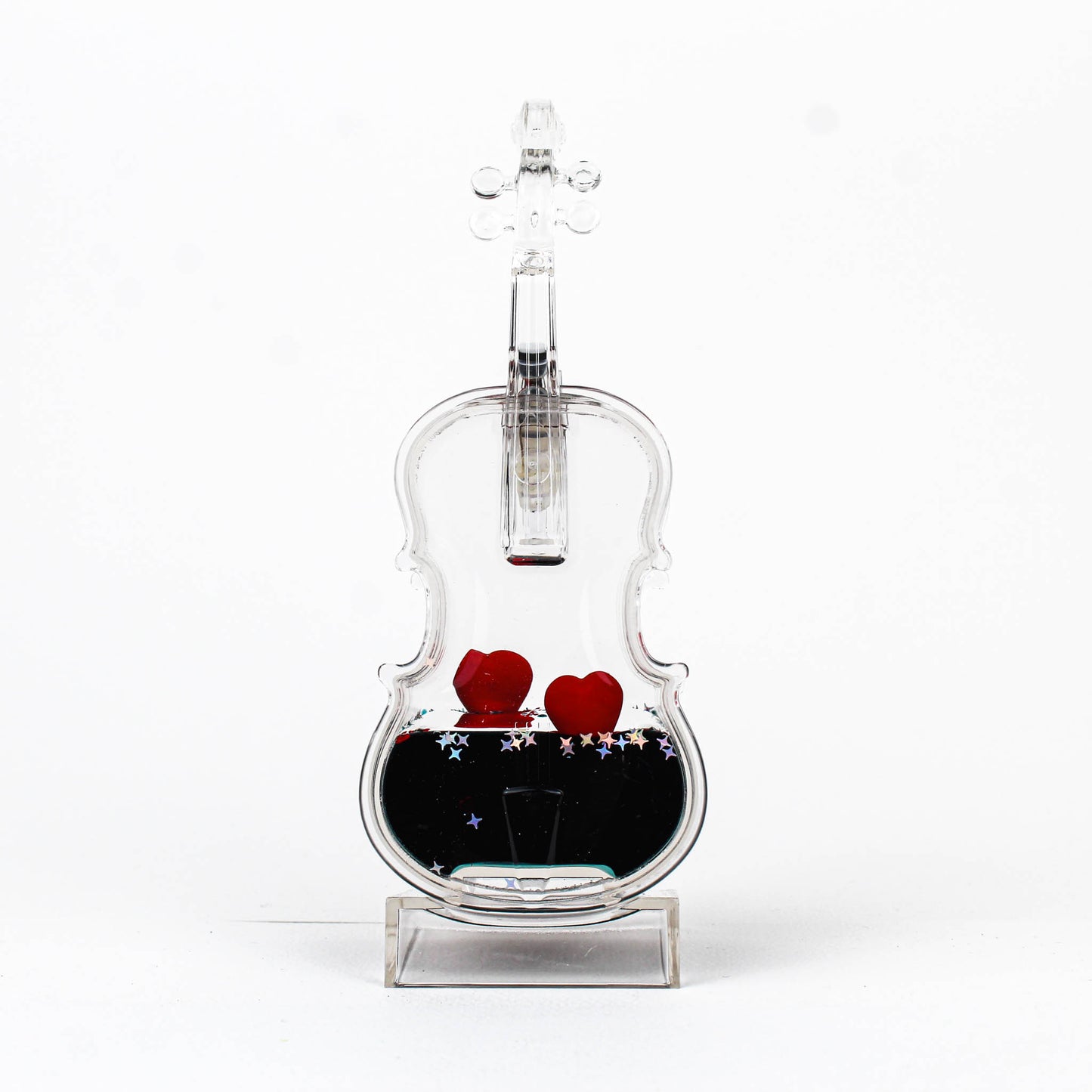 Anti-Gravity Liquid LED Violin Flask