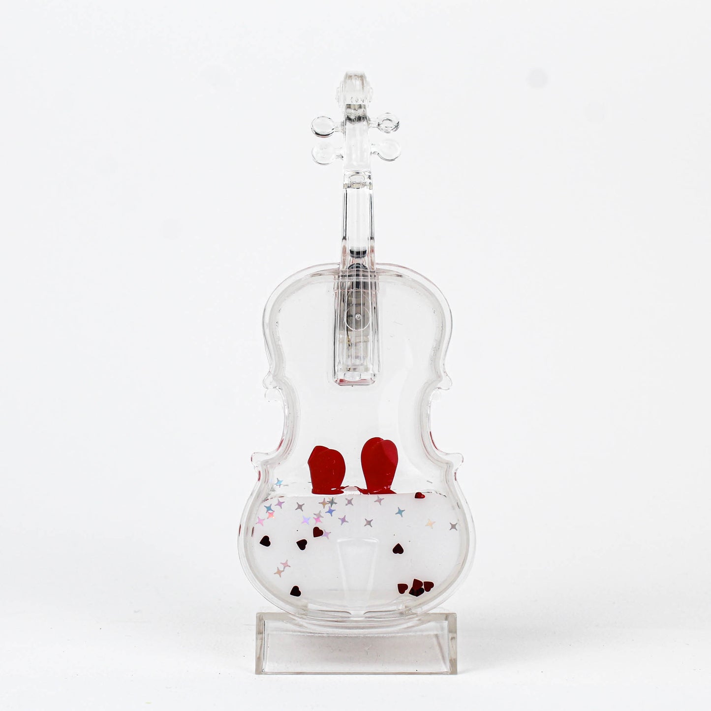 Anti-Gravity Liquid LED Violin Flask